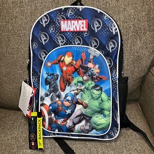 Marvel Blue and Black Hero Backpack